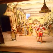 Nineteenth Century cardboard toy theatre